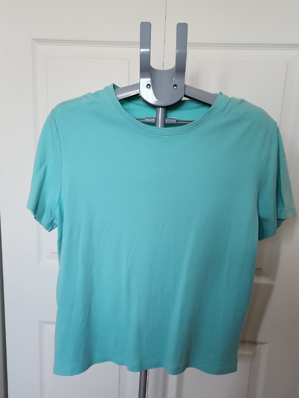 Kim Rogers Men's Short Sleeve Crew Neck T-Shirt in Teal